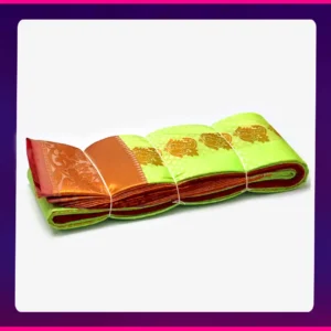 Korvai All-Self Sarees Green - Image 2