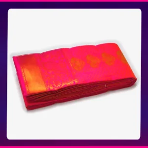 Korvai All Self Sarees Rose - Image 2