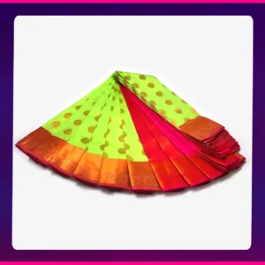 Korvai All Self Sarees Golden Yellow