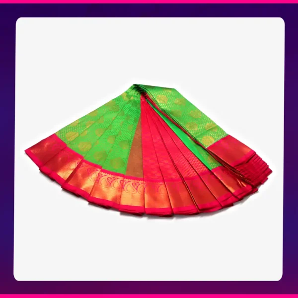 Website_saree_02 copy2_85 Putta Emboss Saree Green